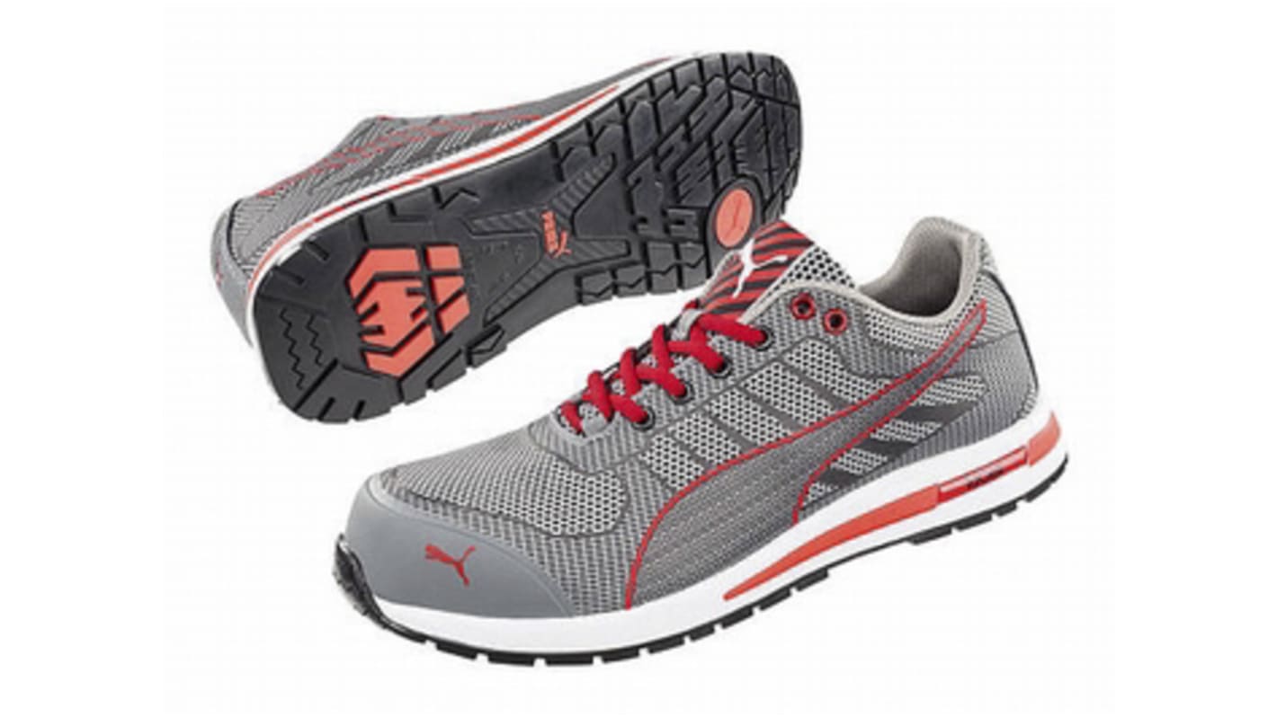 Scarpe sportive antinfortunistiche S1P Puma Safety tg. 39, col. Grigio, con puntale di sicurezza