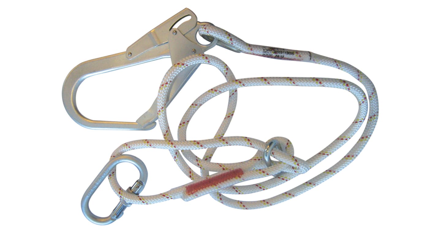 Protecta verstellbar Karabiner Schrauben Arbeitspositionierung Nylon Gurt zur Arbeitspositionierung, Gew.Bel. 100kg, 2m