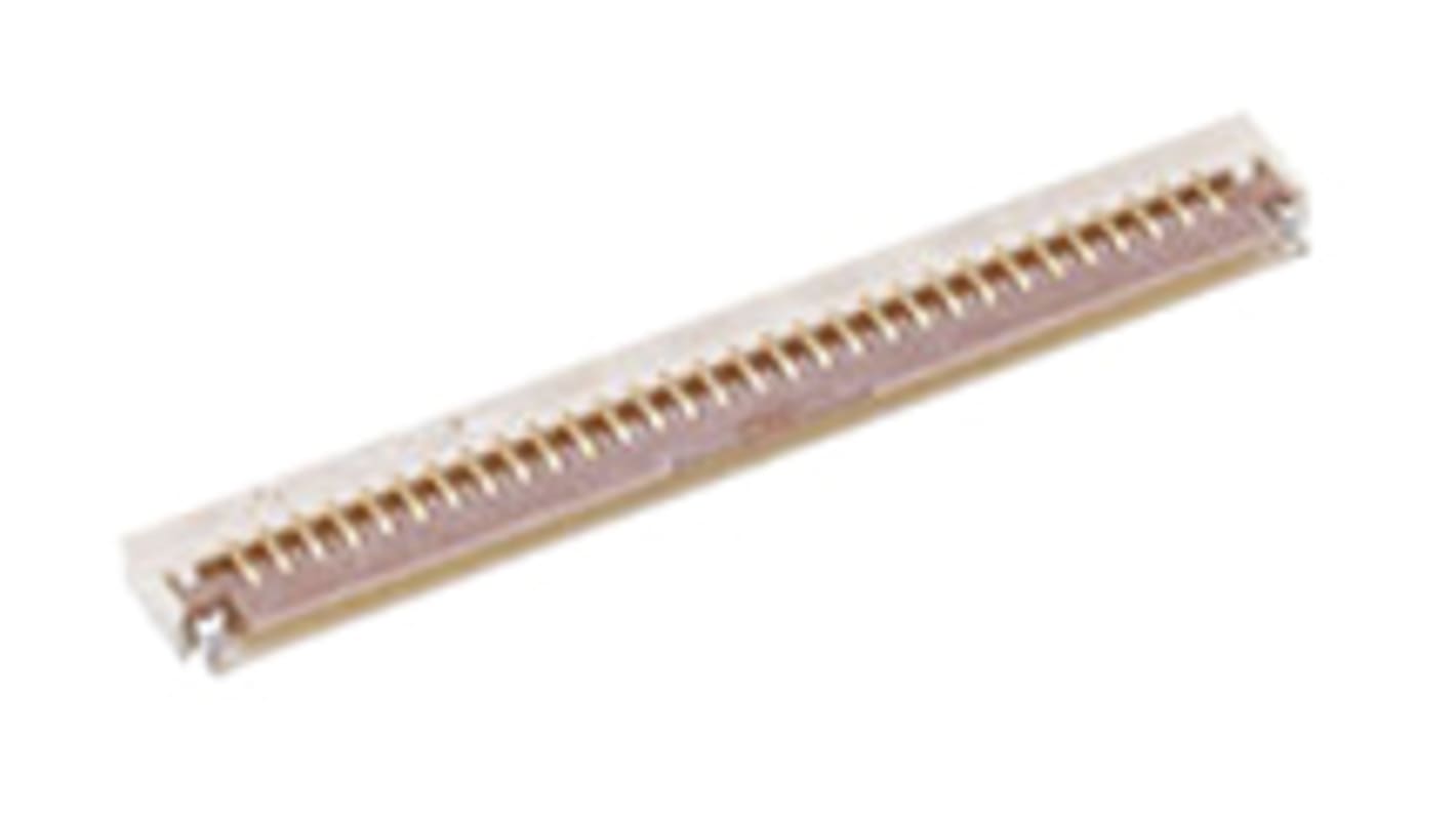 Hirose FPC连接器, 母座, 30p, 0.5mm间距, 单排, SMT安装, 水平, 500mA, 50 V 交流, FH19SC系列