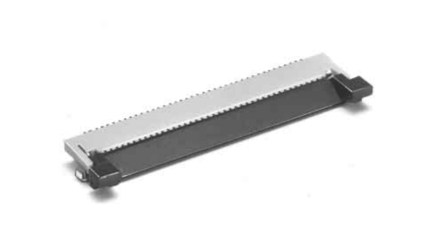 Hirose FPC连接器, 母座, 33p, 0.5mm间距, 单排, SMT安装, 水平, 500mA, 50 V 交流, FH12系列