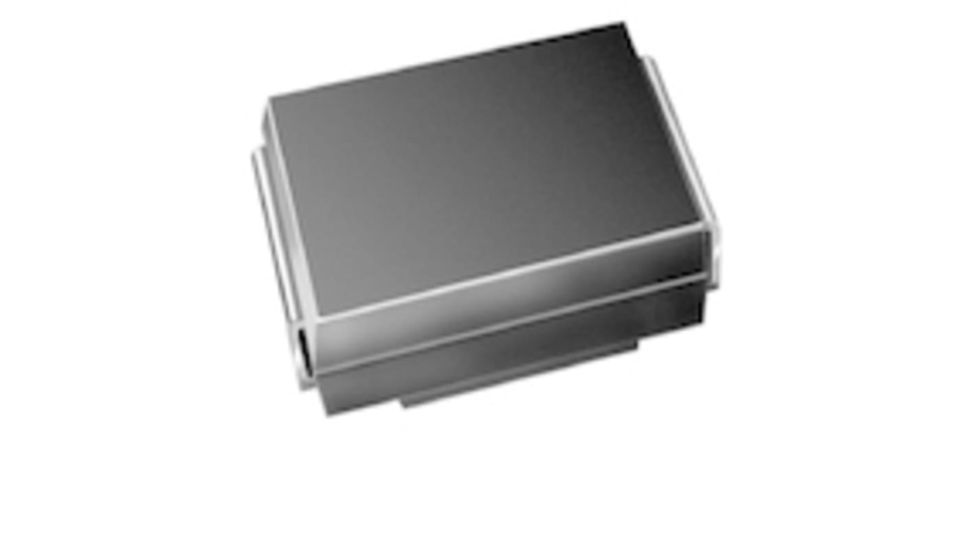 Vishay 双向TVS二极管, 贴片安装, 最大钳位12.7V, 最小击穿8.46V, DO-214AA (SMB)
