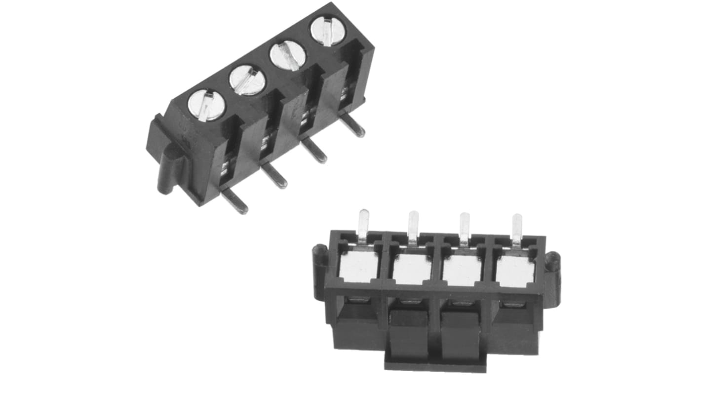 Wurth Elektronik WR-TBL 基板用端子台, 6A, 1.6 kV ac, 5mmピッチ, 1列, 2極