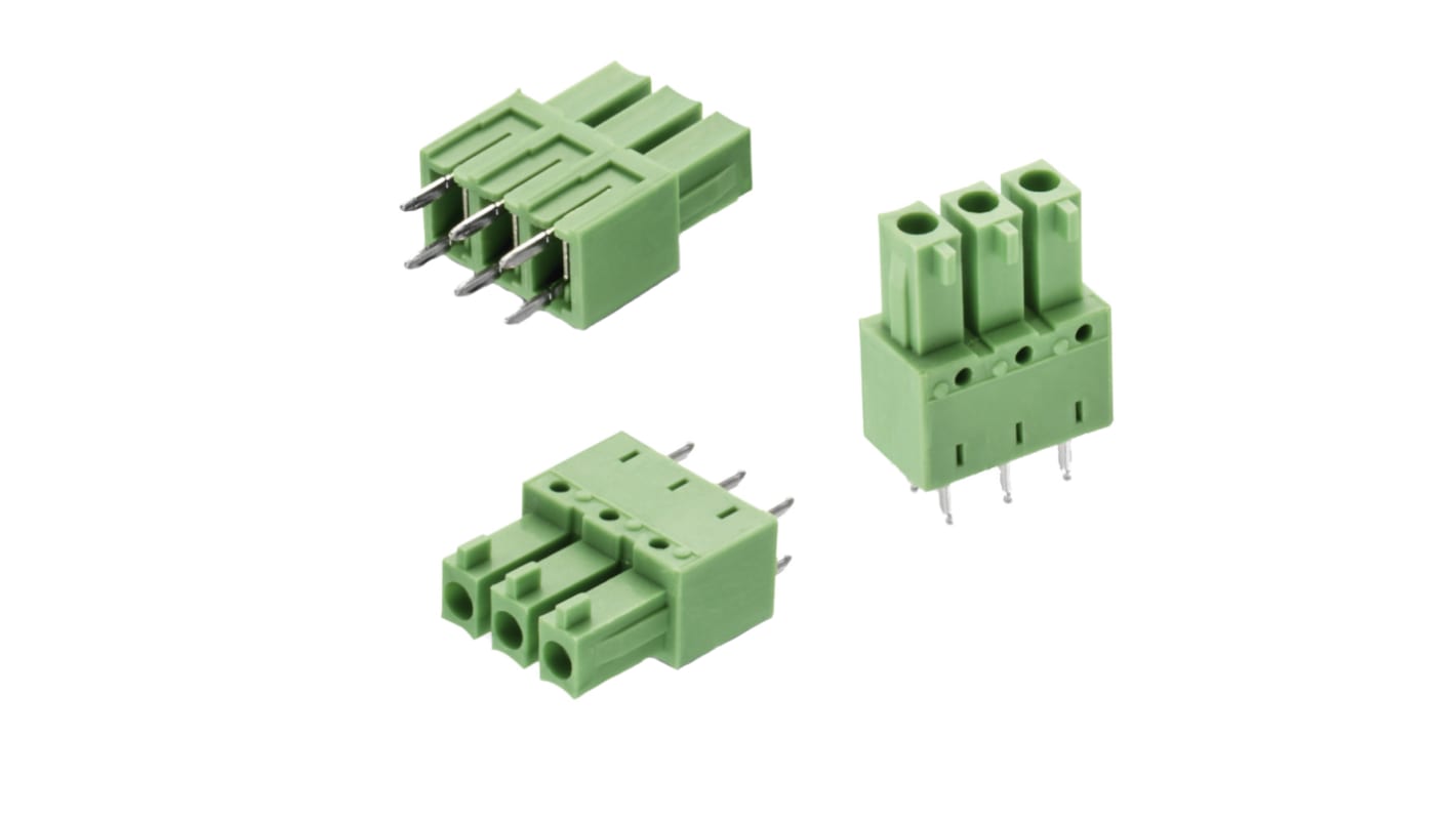 File di contatti PCB Wurth Elektronik, 6 vie, 1 fila, passo 3.81mm