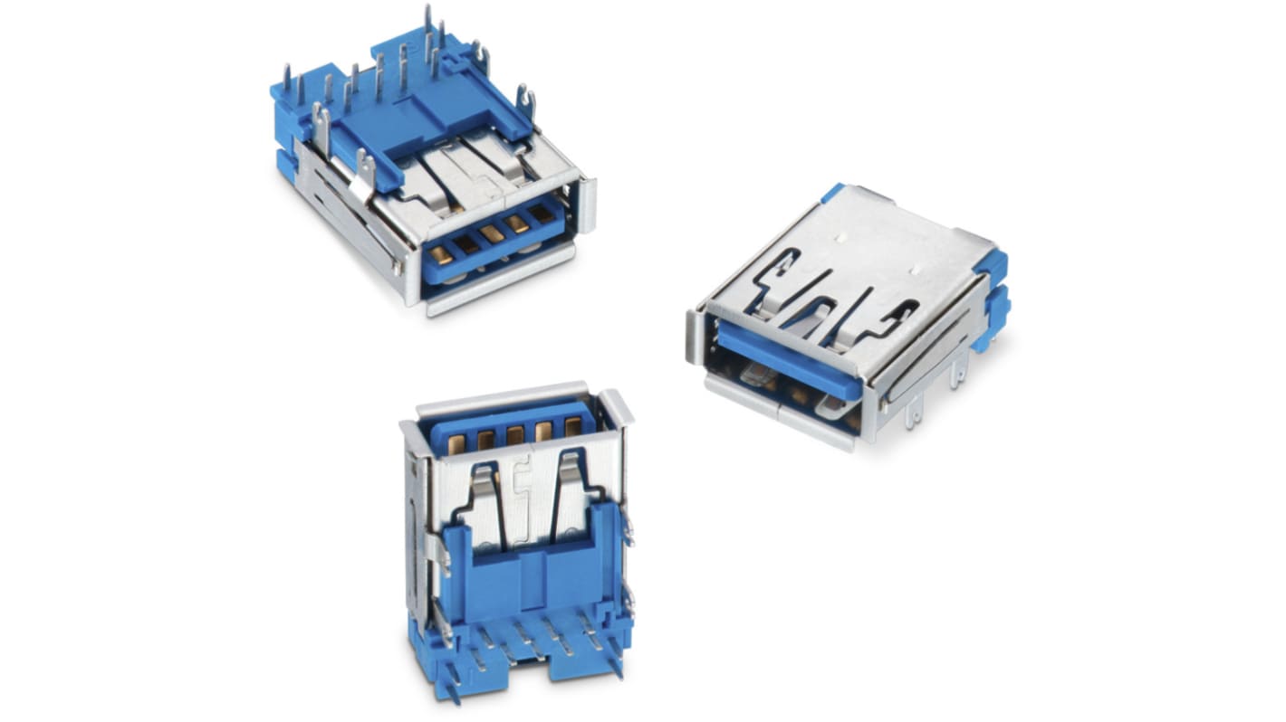 Wurth Elektronik 卡槽, 母座, 13p, 2.0mm间距, 焊接端接, THT安装, 直向