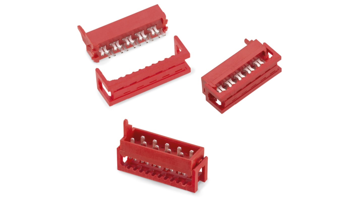 Wurth Elektronik 16-Way IDC Connector for Cable Mount, 2-Row