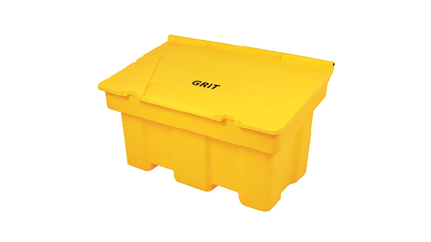 Cajón de arena RS PRO Amarillo Plegable de 350L de Polietileno