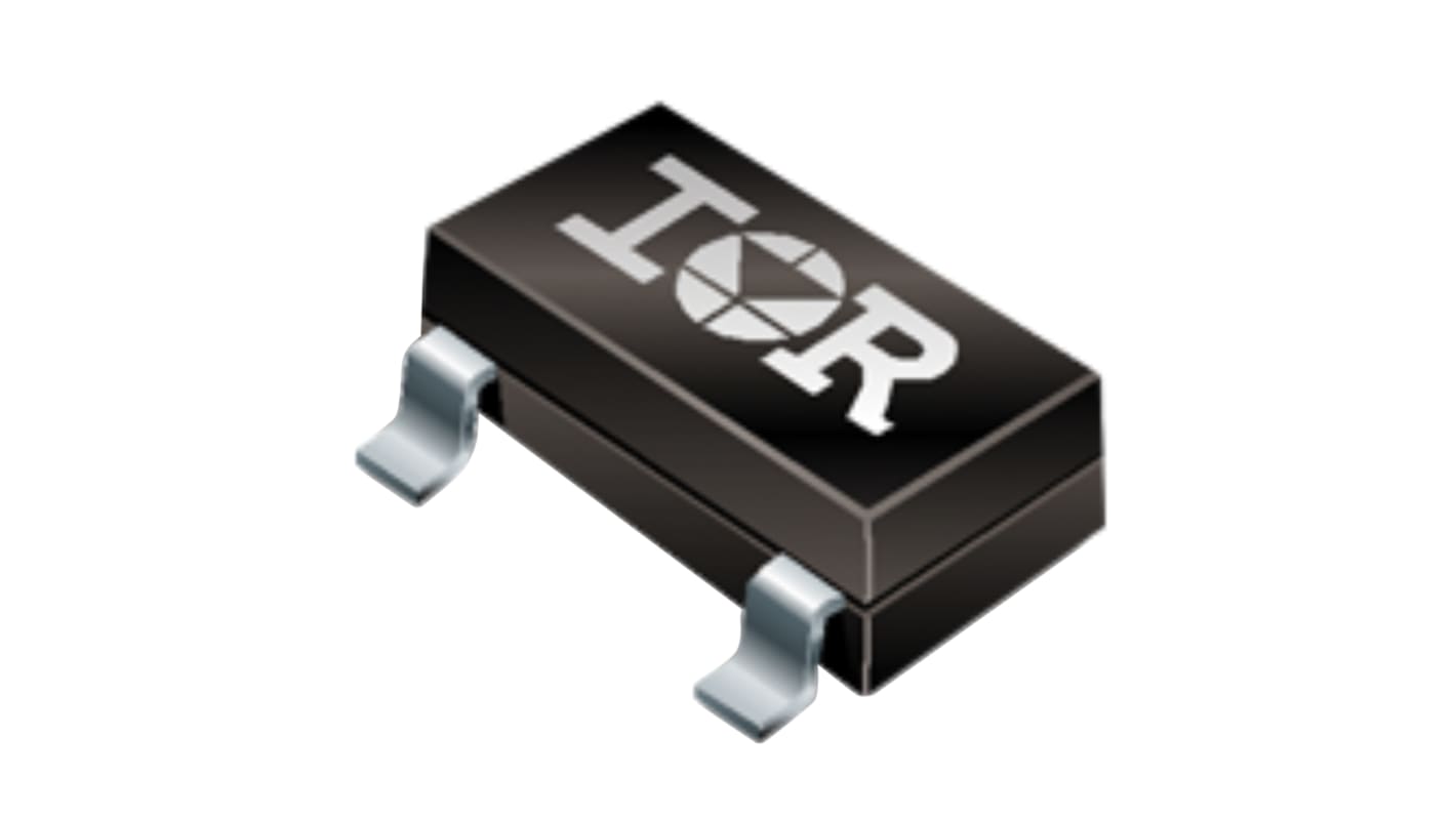 International Rectifier N沟道增强型MOS管, Vds=20 V, 4.2 A, SOT-23, 贴片安装, 3引脚, IRLML2502系列