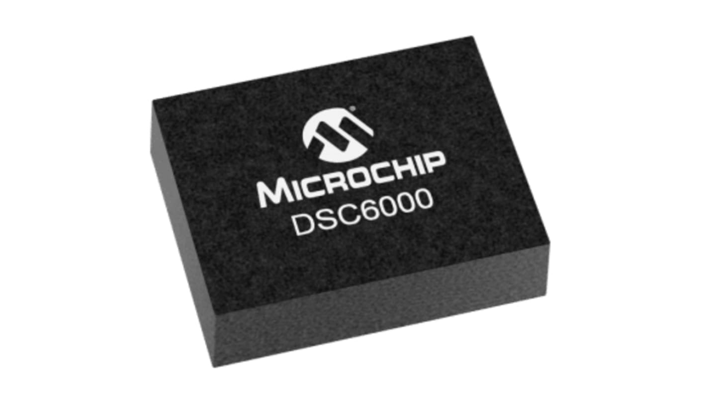 AEC-Q100 Oscillatore DSC6001CI2A-020.0000, 20MHz, DFN, 4 Pin 3.2 x 2.5 x 0.85mm
