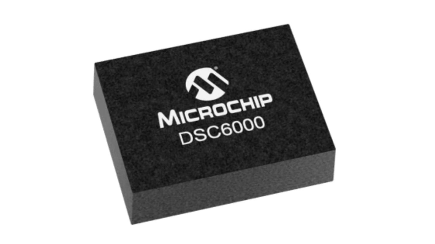 Microchip 24MHz MEMS Oscillator, 4-Pin DFN, DSC6001CI2A-024.0000