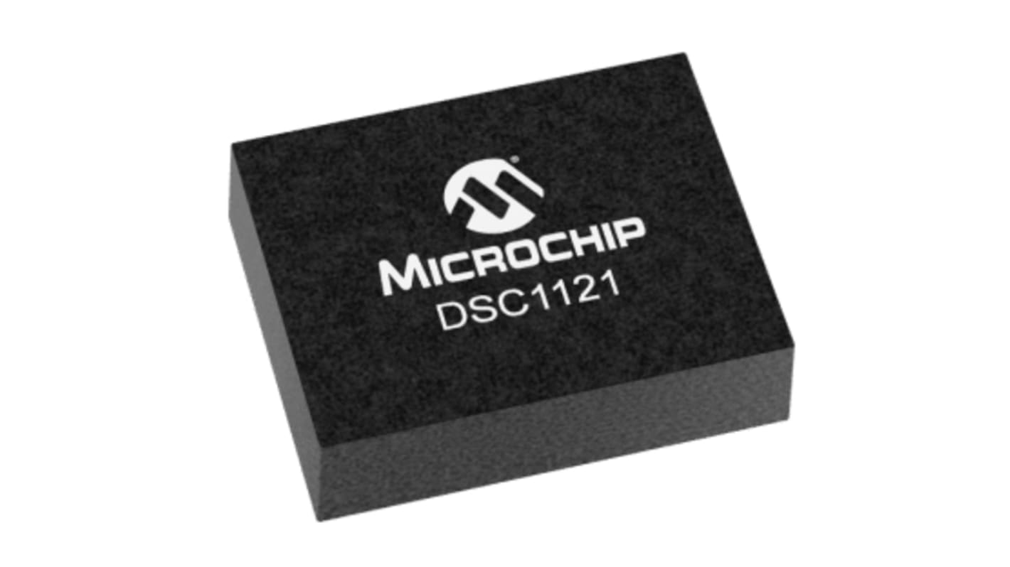 Microchip 25MHz MEMS Oscillator, 6-Pin CDFN, DSC1121NI2-025.0000