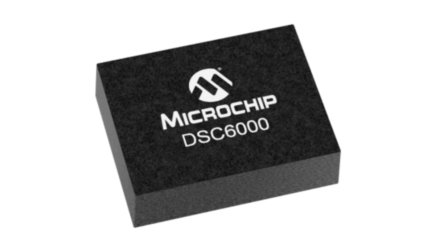 Microchip Oszillator MEMS 12MHz, 4-Pin 3.2 x 2.5 x 0.85mm DFN