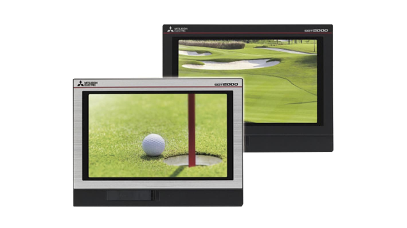 Display HMI touch screen Mitsubishi Electric, GOT2000, 7 poll., serie GT21, display LCD