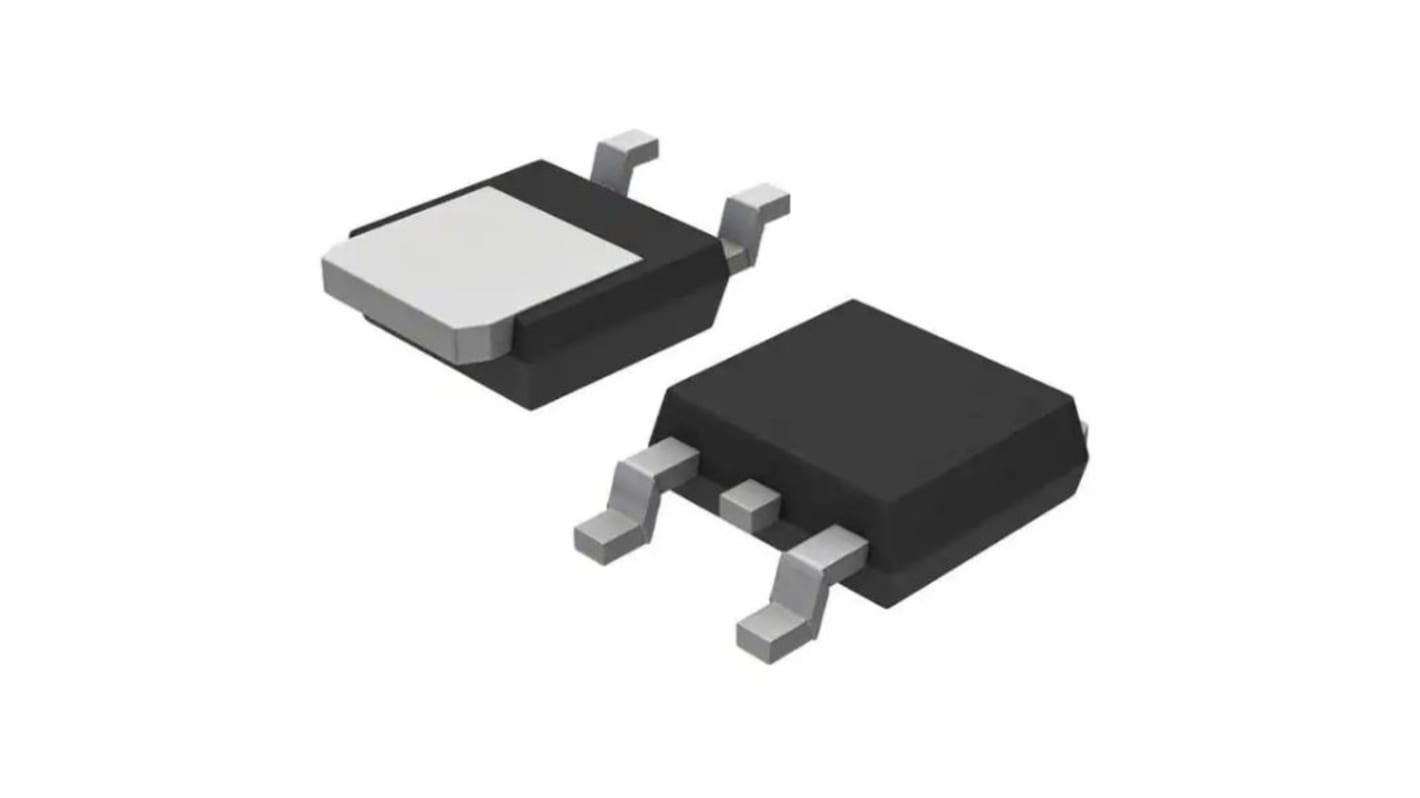 onsemi 线性稳压芯片, 3.3 V输出, 2.2A最大输出, 单路输出, DPAK, 3针, 贴片安装, -55 °C→+150 °C, ±1%精度