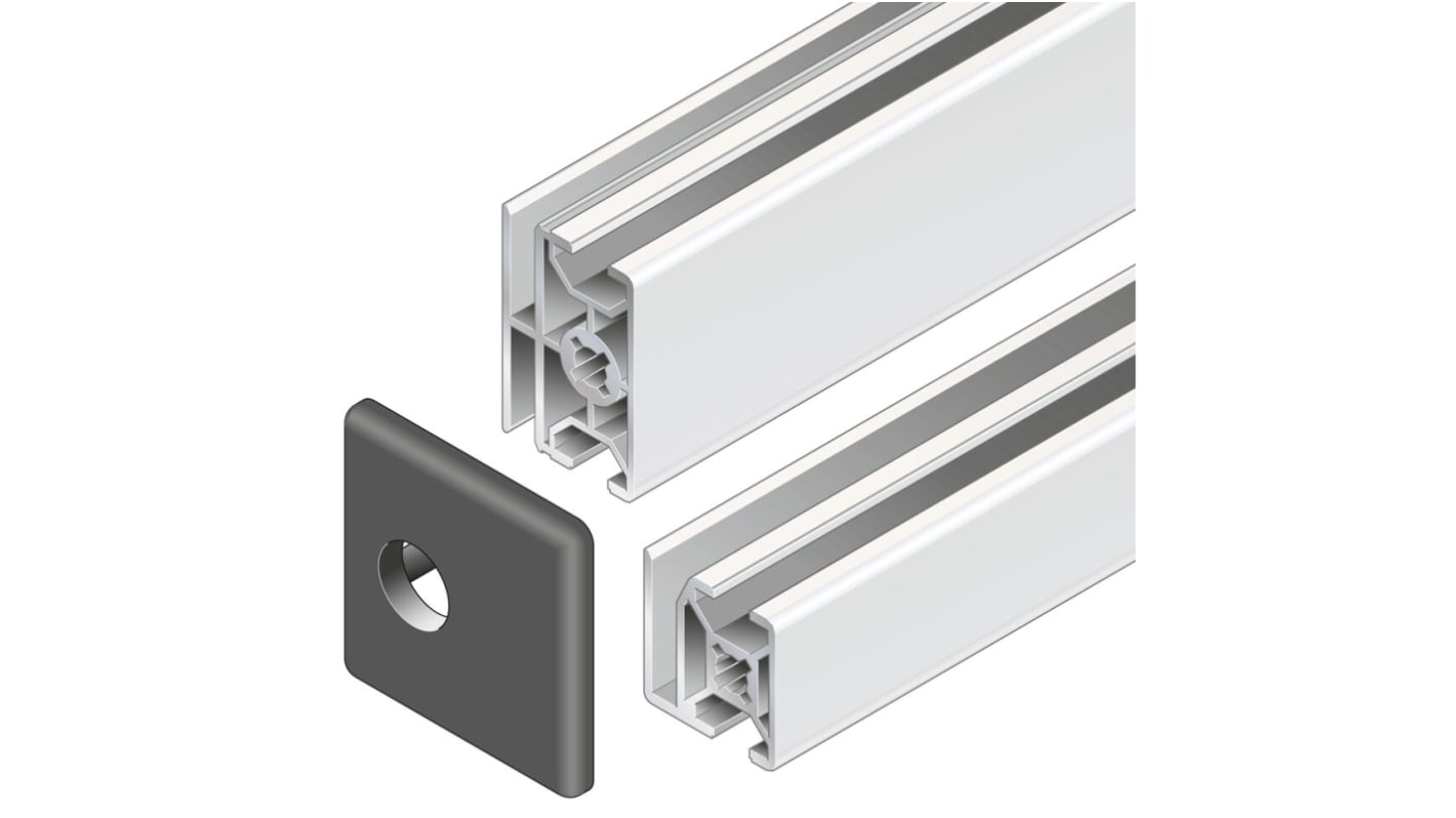 Bosch Rexroth Grey Polypropylene Cover Cap, 30 x 30mm 30 mm Strut Profile