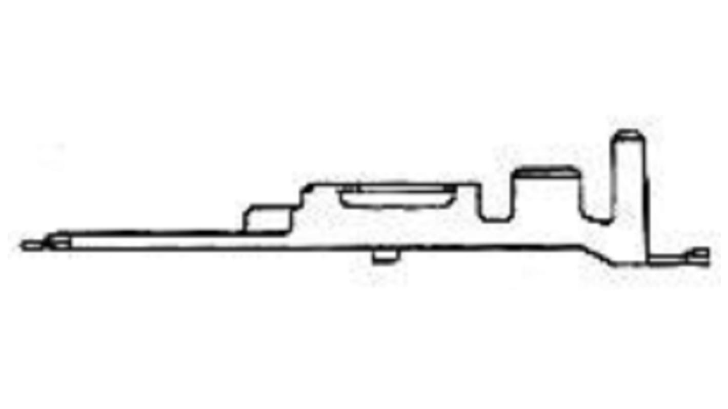 TE Connectivity Multi-Interlock Mark II Series Male Crimp Terminal, 22AWG Min, 18AWG Max