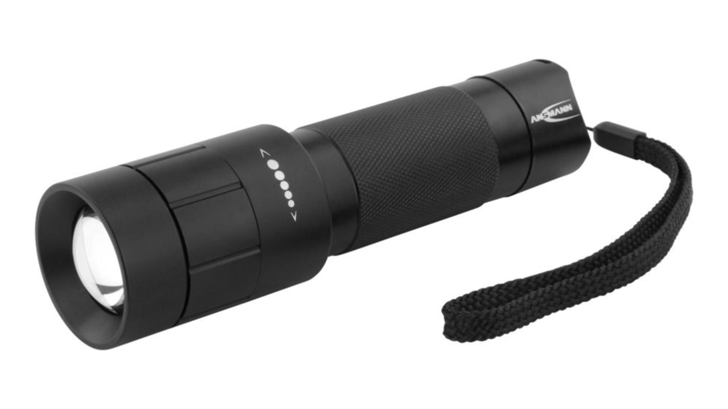 Ansmann LED Torch Black 320 lm, 142.3 mm