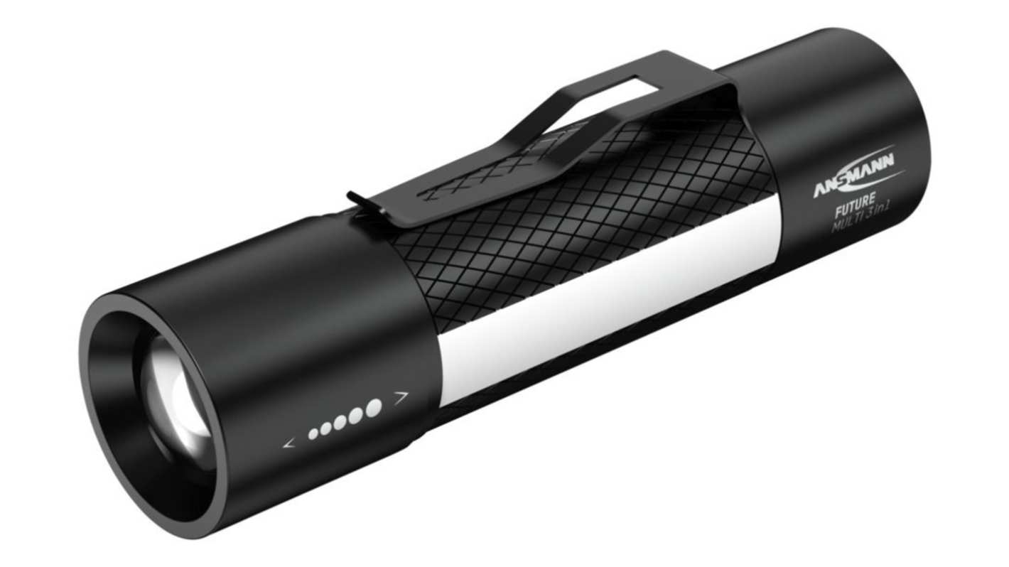 Ansmann LED Torch Black 220 lm, 125 mm