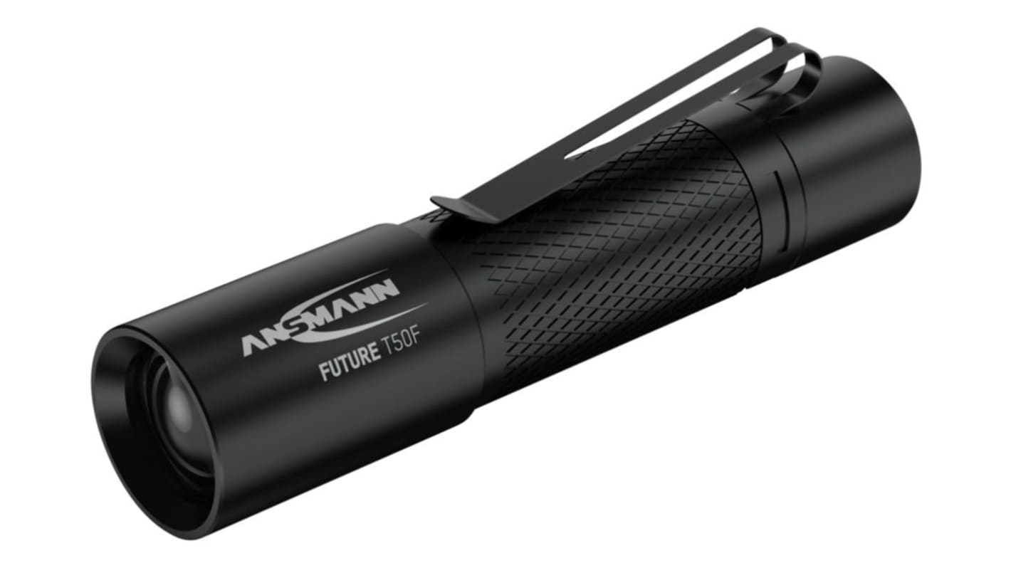 Ansmann 懐中電灯 IP54, 黒 T50F