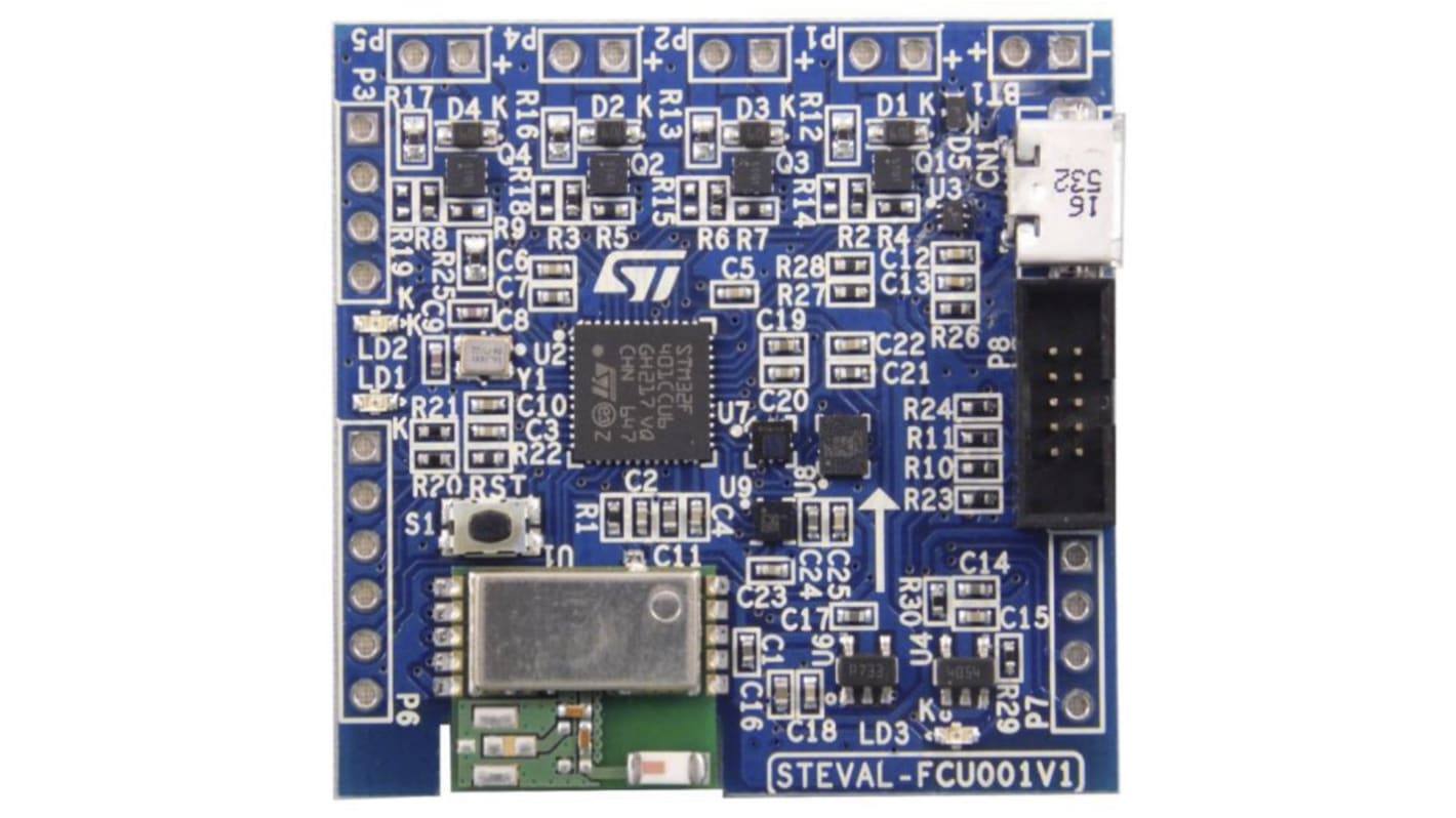 STMicroelectronics Flight Controller Unit Evaluation Board for STEVAL-FCU001V1 for Brushless DC Motor, Toy Drone
