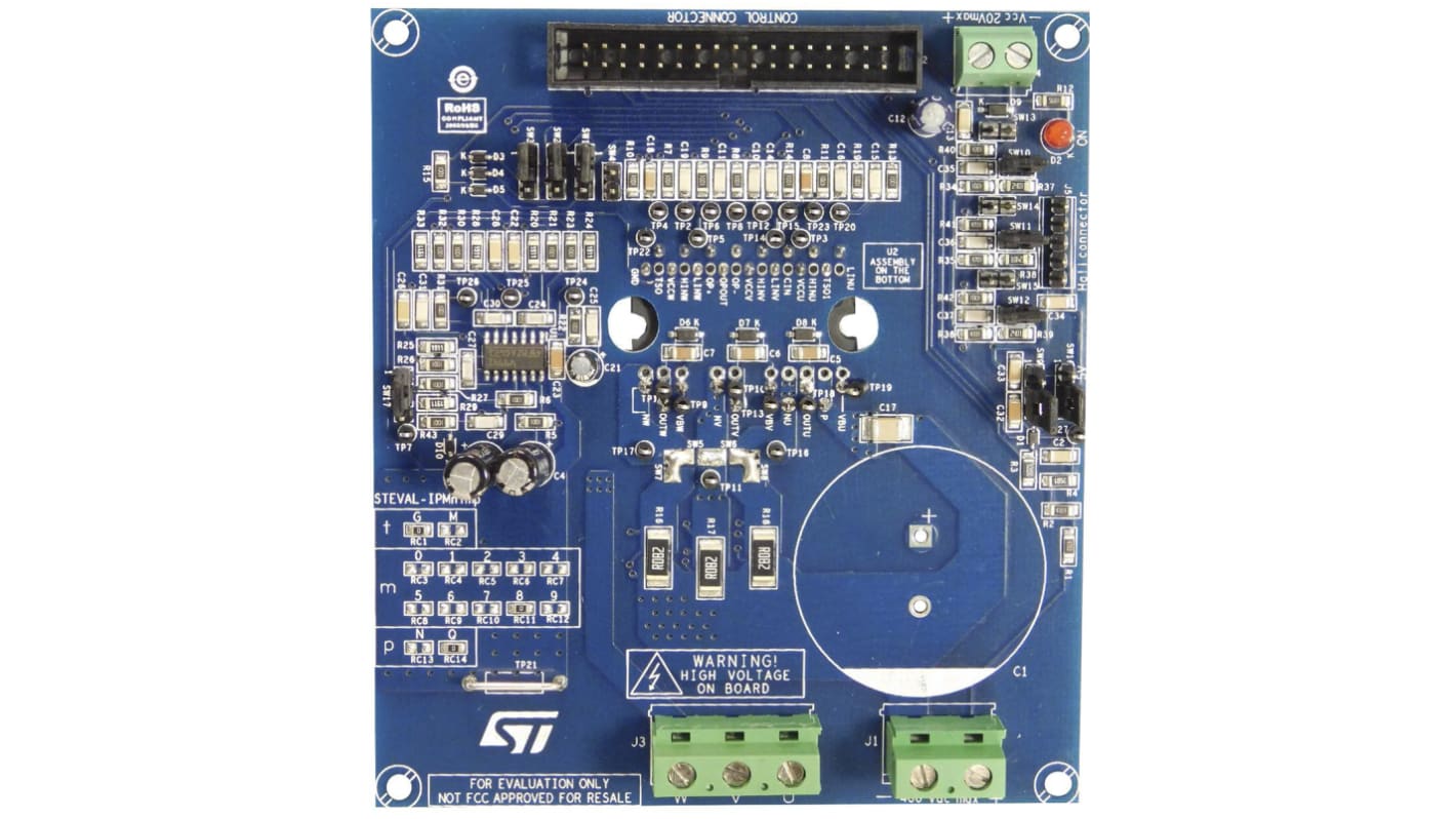 STMicroelectronics Motor Control Power Board 评估测试板, STEVAL-IPMNG8Q芯片