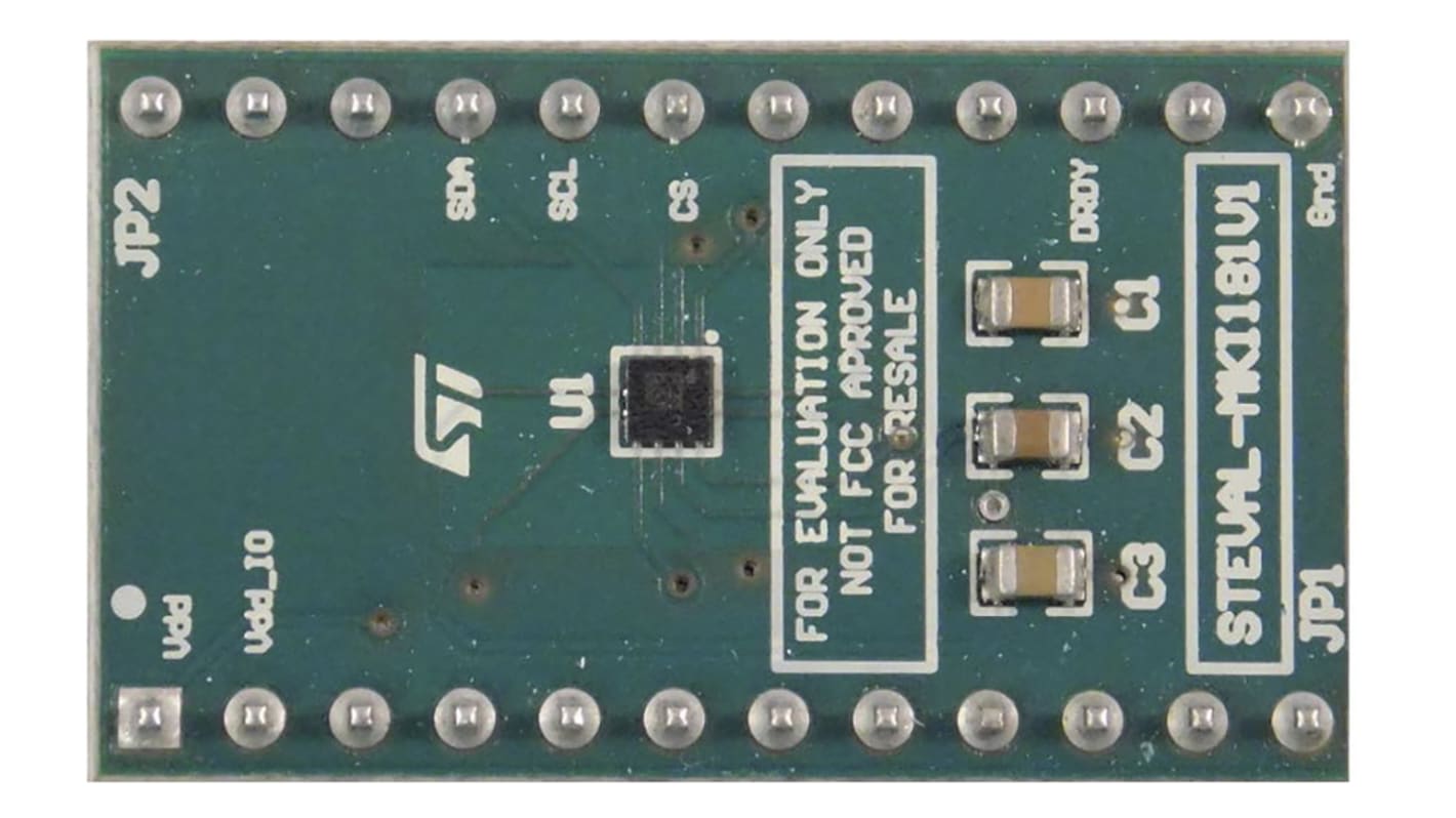 Placa de adaptador STMicroelectronics LIS2MDL DIL24 Socket MEMS Sensor - STEVAL-MKI181V1