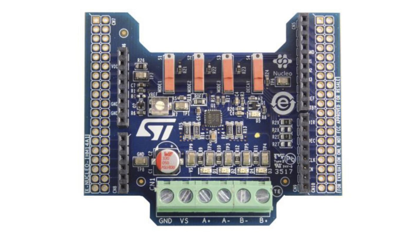 STMicroelectronics Stepper Motor Driver Expansion Board for X-NUCLEO-IHM14A1 for Arduino UNO R3, STM32 Nucleo