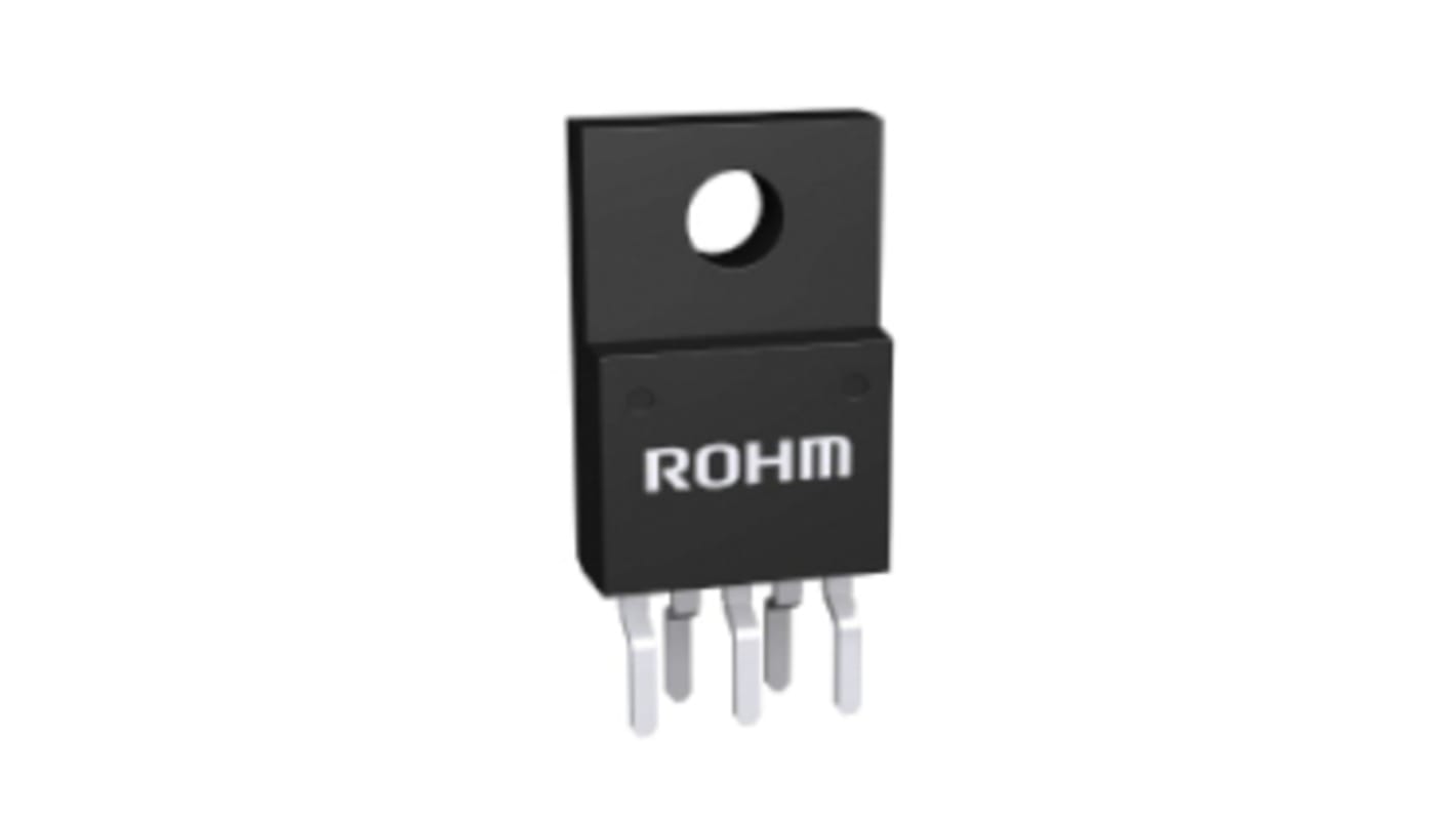 ROHM LDO稳压芯片, 3 → 15 V输出, 1A最大输出, 单路输出, TO-220FP, 5针, 通孔安装, -40 °C→+125 °C, ±1%精度