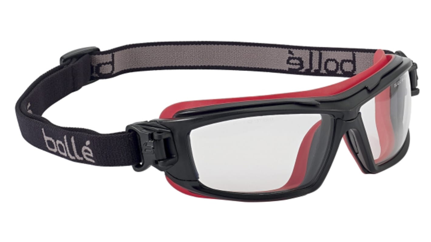 Bolle ULTIM8, Scratch Resistant Anti-Mist Safety Goggles with Clear Lenses