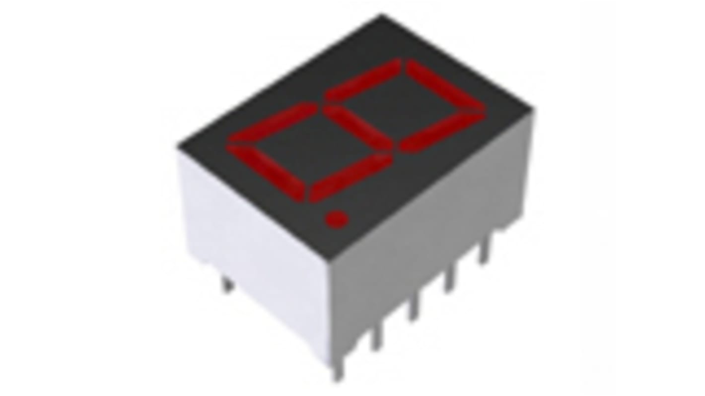 LAP-401VD ROHM LED LED Display, CA Red 36 mcd RH DP 10.2mm