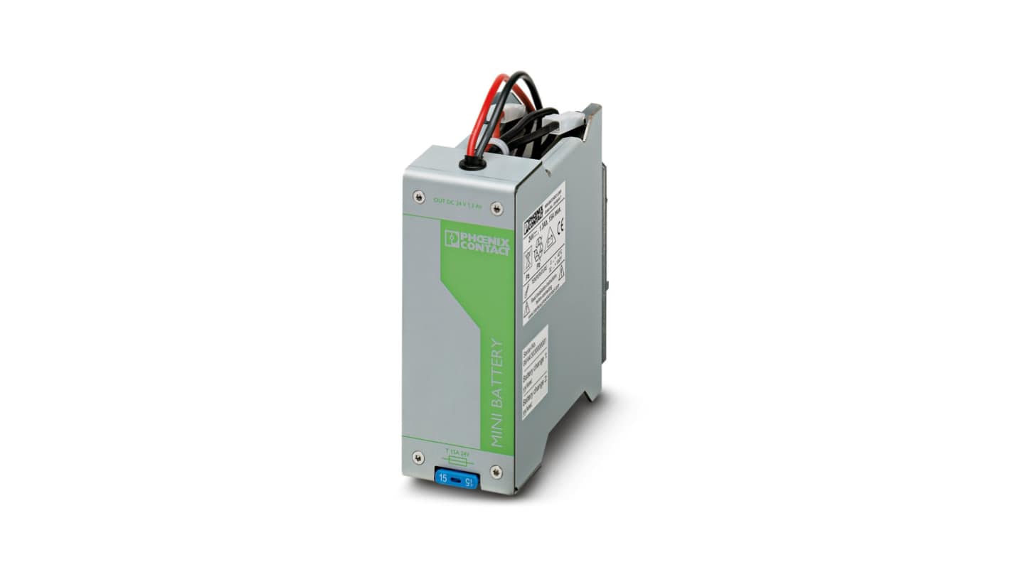 Phoenix Contact Battery Module, for use with Energy Storage Device, MINI-BAT/24DC/1.3AH Series