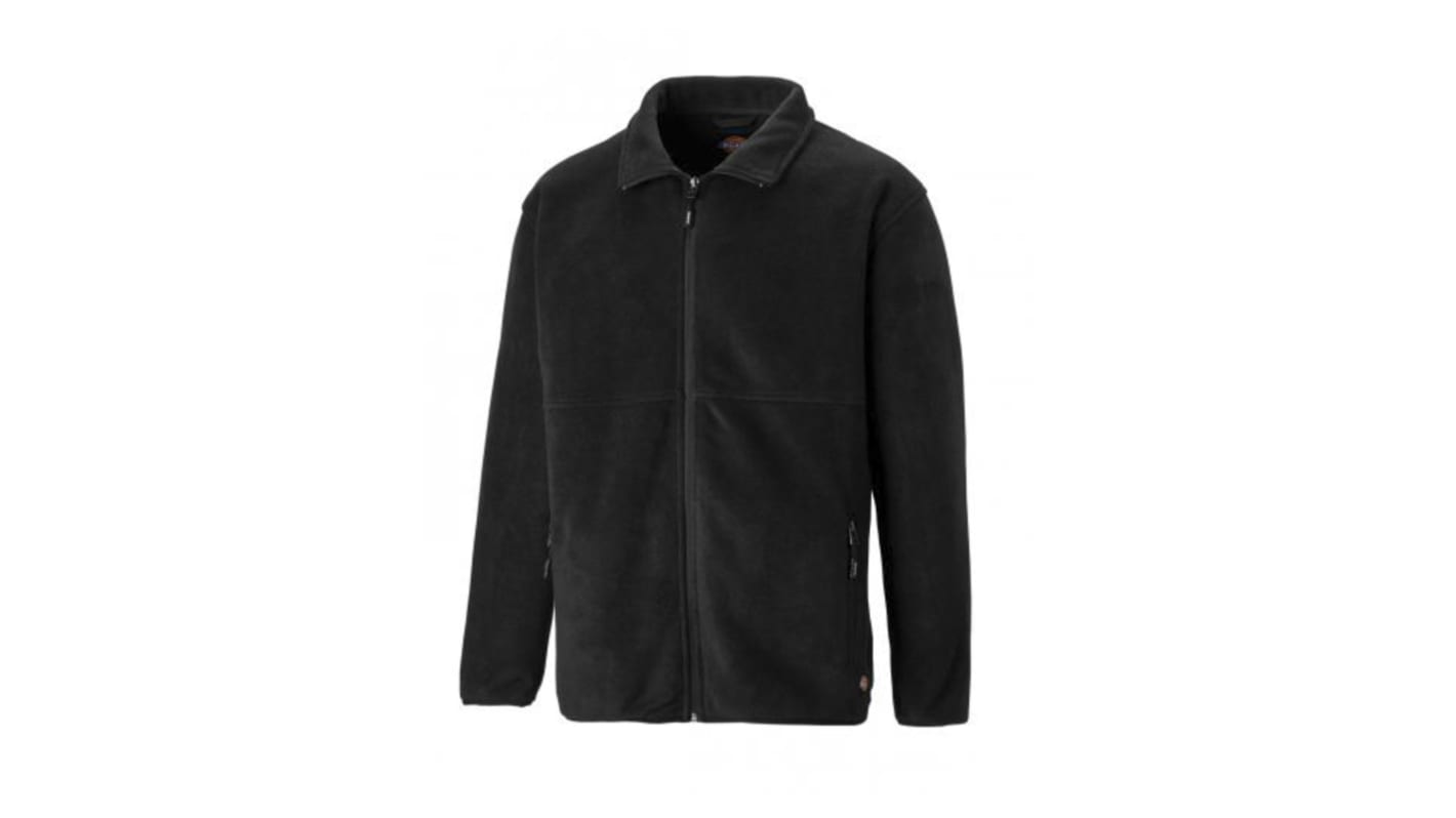 Dickies Oakfield Black Polyester Men's Work Fleece S