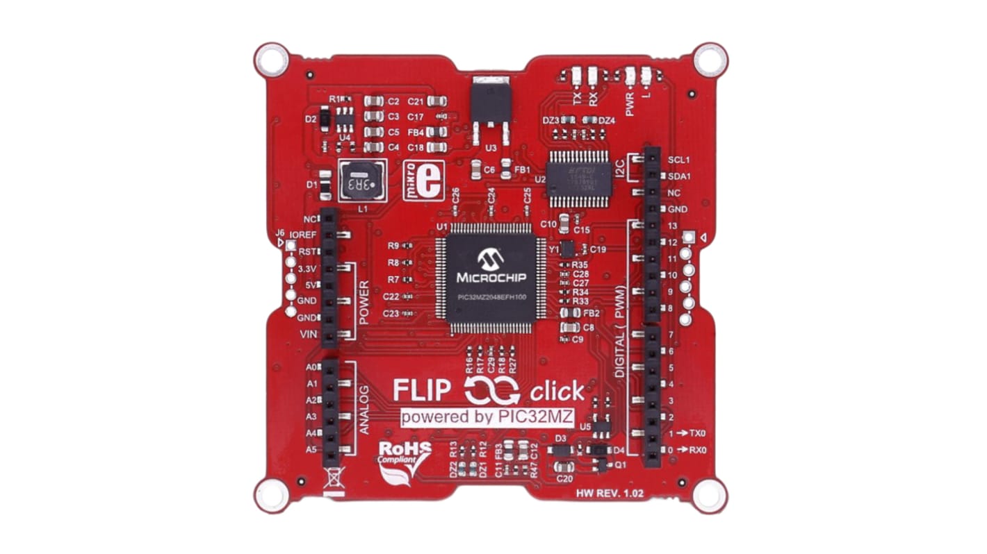 Carte Flip&Click PIC32MZ MikroElektronika