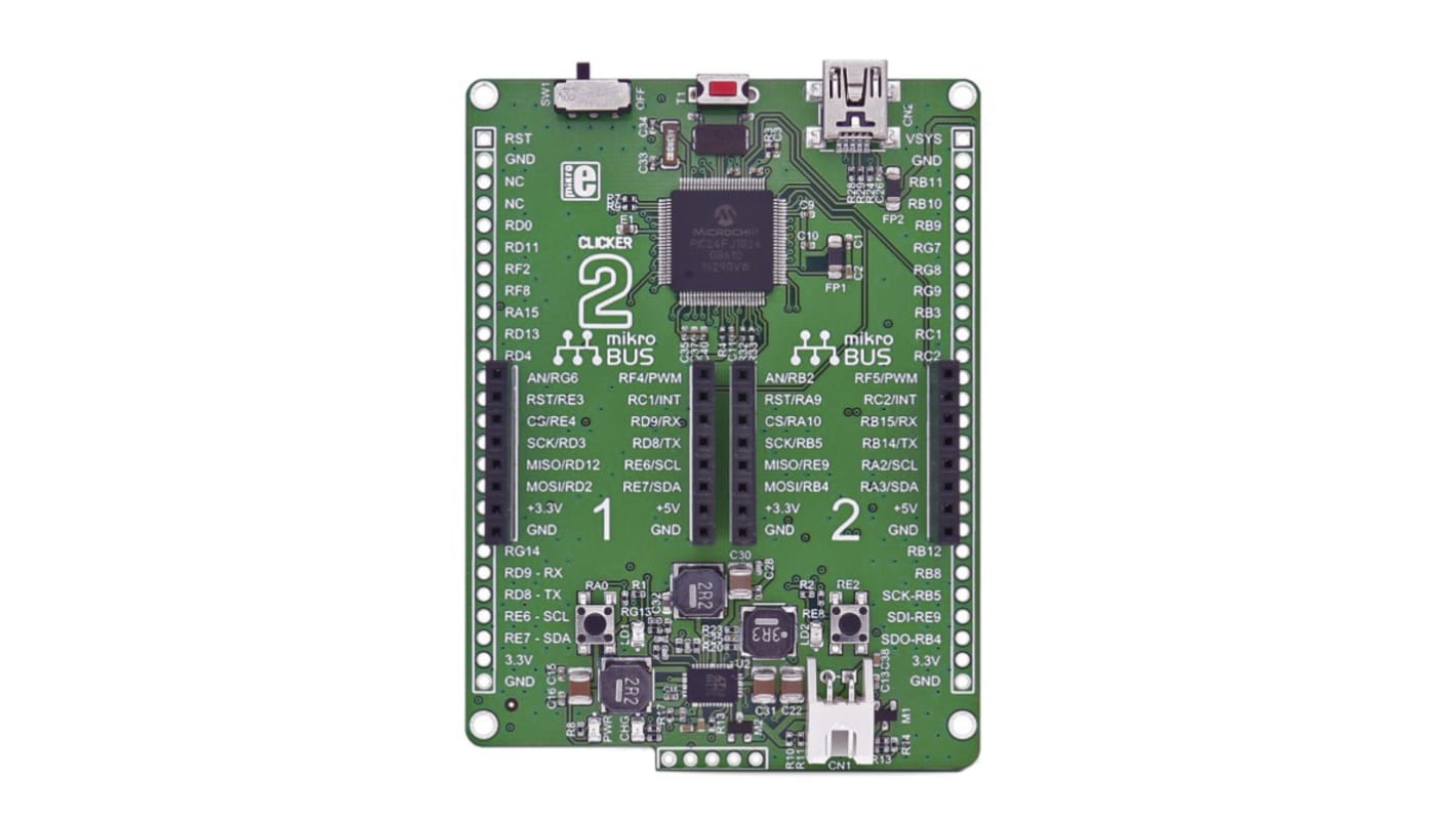 MikroElektronika Clicker 2 MCU Development Board MIKROE-2547