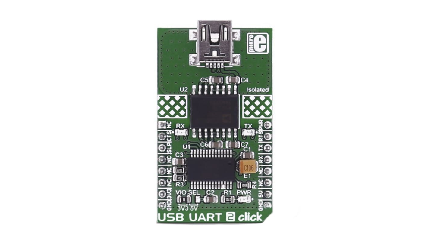 MikroElektronika , GPIO, UART, USB