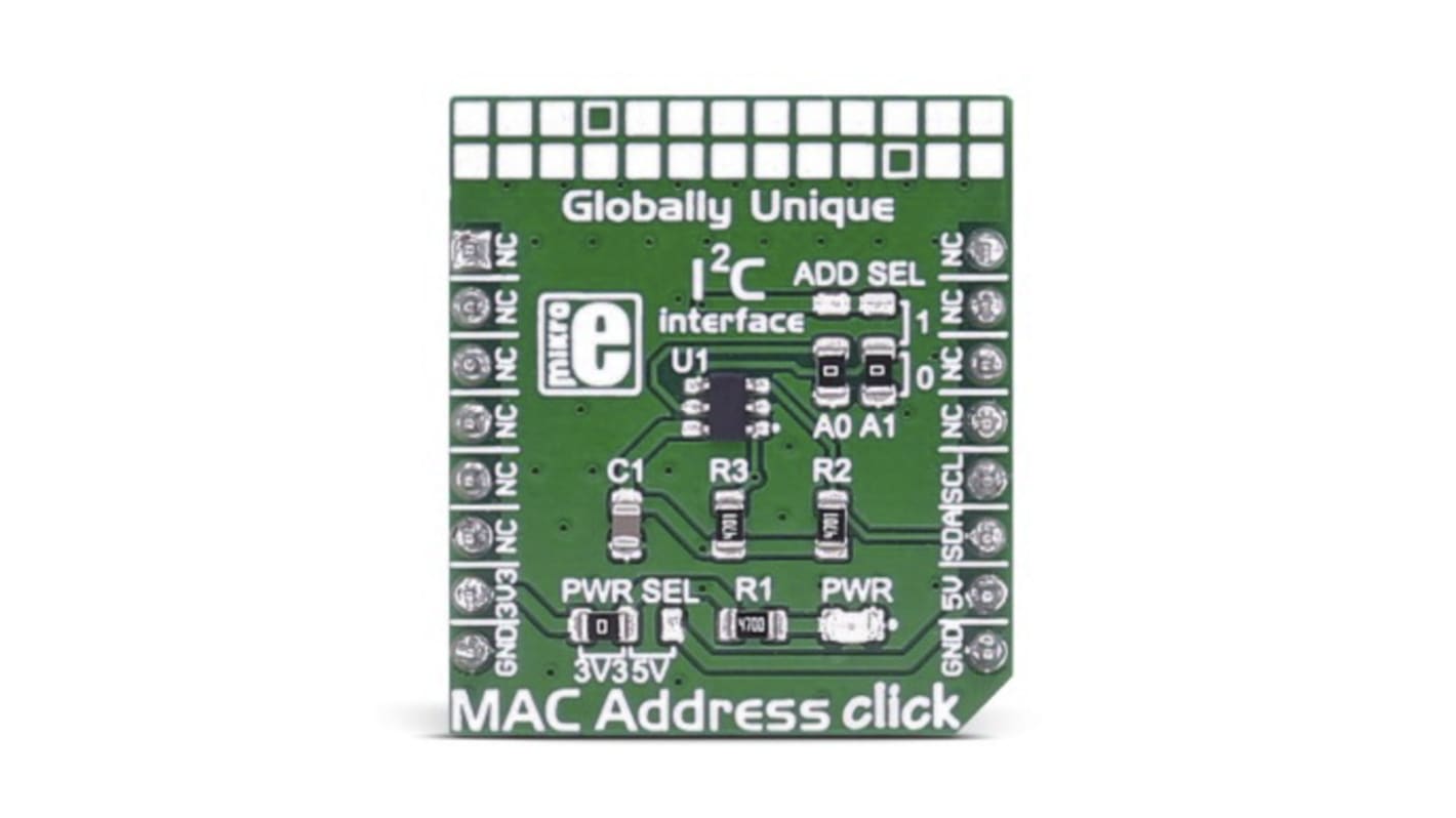 MikroElektronika MIKROE-2733, MAC Address Click mikroBus Click Board