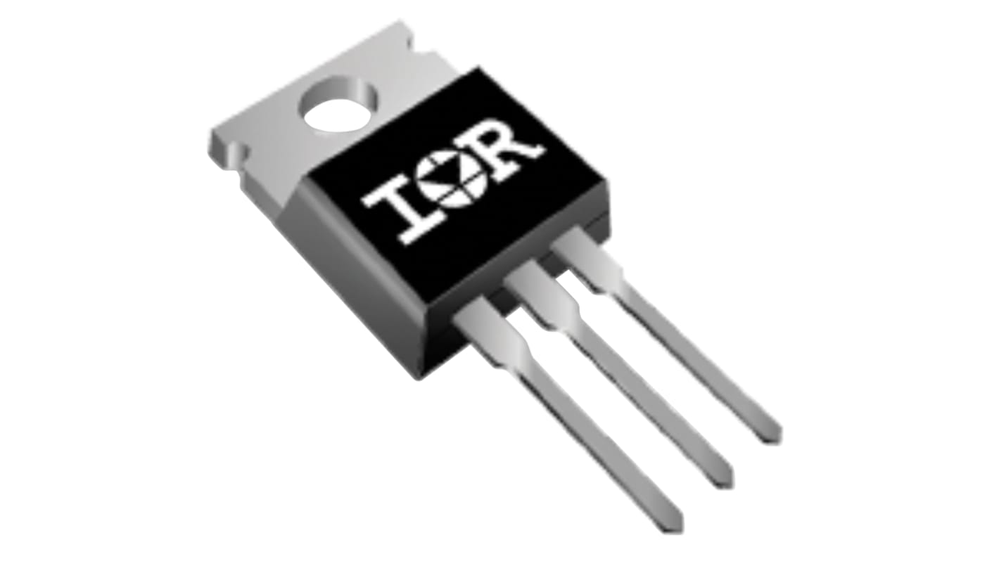 Infineon IRL3103PbF IRL3103PBF N-Kanal, THT MOSFET 30 V / 64 A 94 W, 3 + Tab-Pin TO-220AB