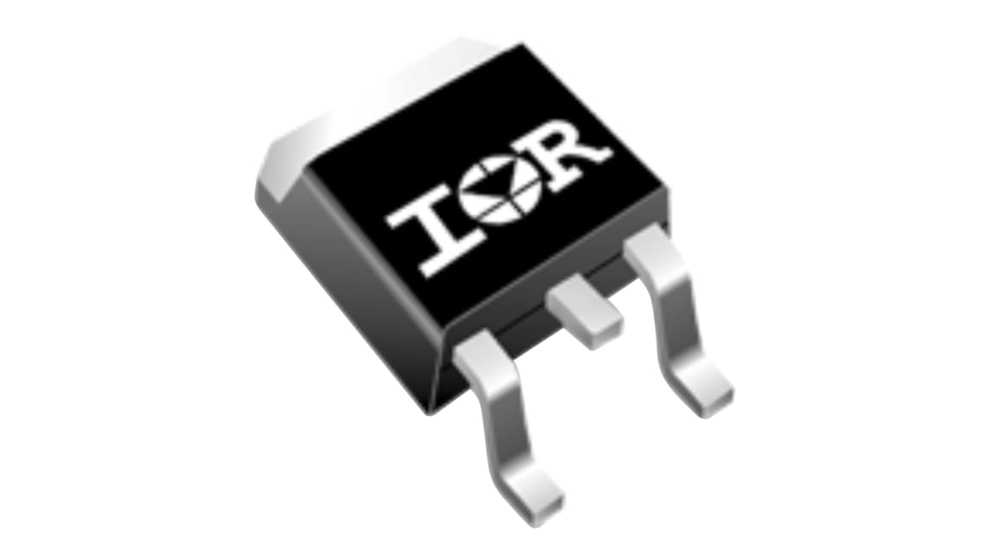 P-Channel MOSFET, 31 A, 55 V, 3-Pin DPAK Infineon IRFR5305TRLPBF