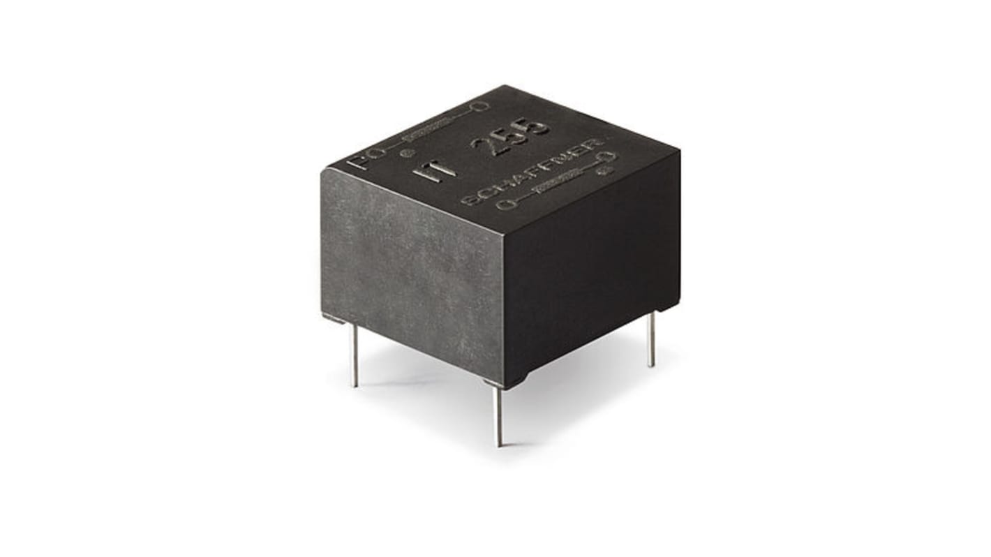 Schaffner Through Hole Pulse Transformer 2:1 Turns Ratio, 17mH Prim. Inductance