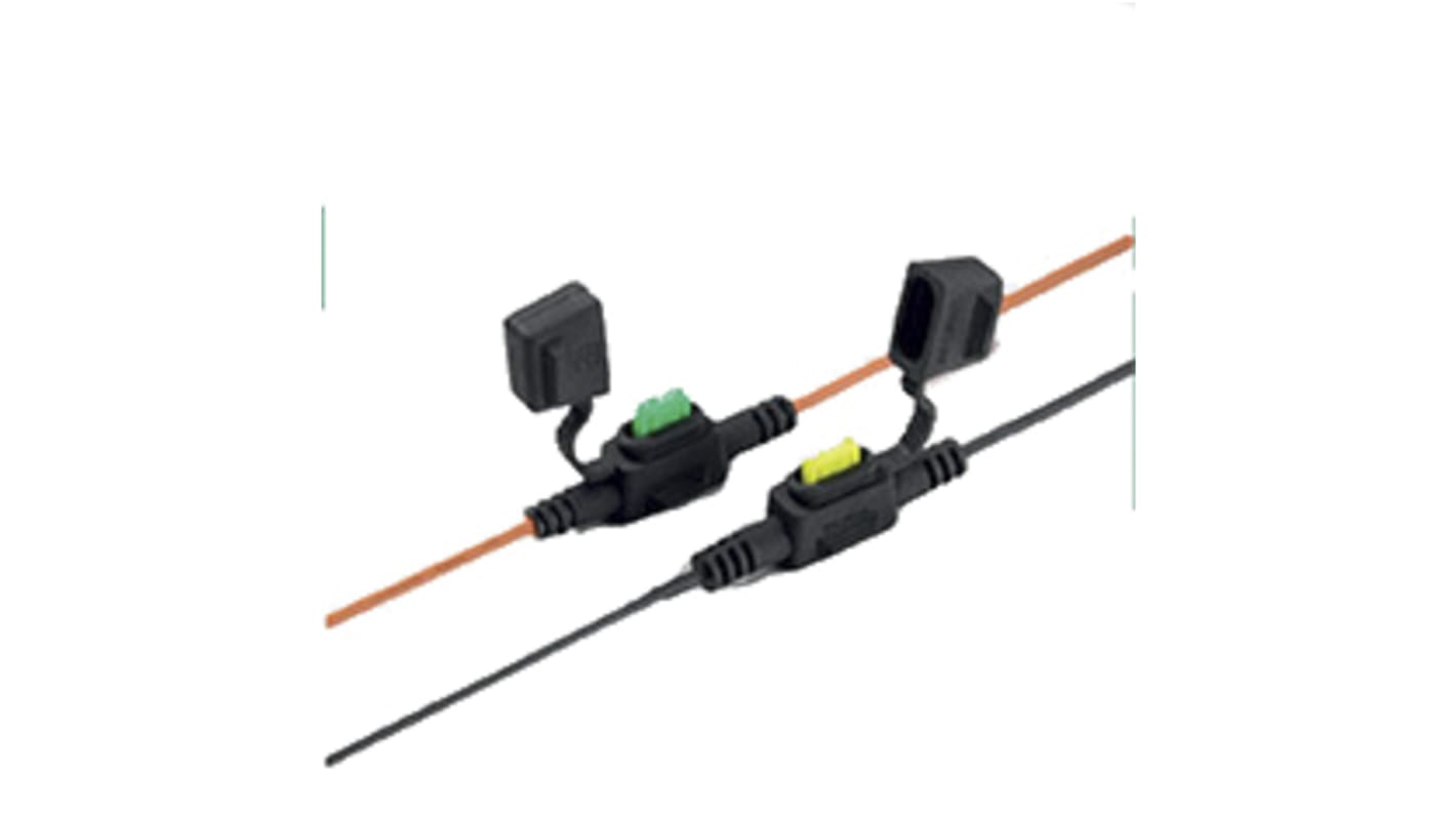 Wickmann インラインヒューズホルダ 30A 32V dc インライン