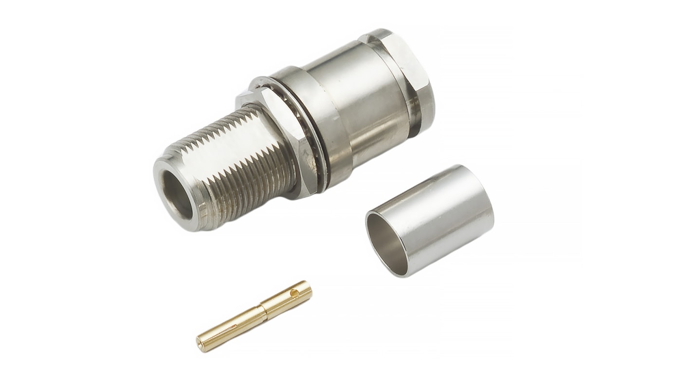 RS PRO Stecker Koaxialsteckverbinder N-Steckverbinder, Kabelmontage Löt-Anschluss, für Belden 9913, LMR 400-Kabel, 50Ω,