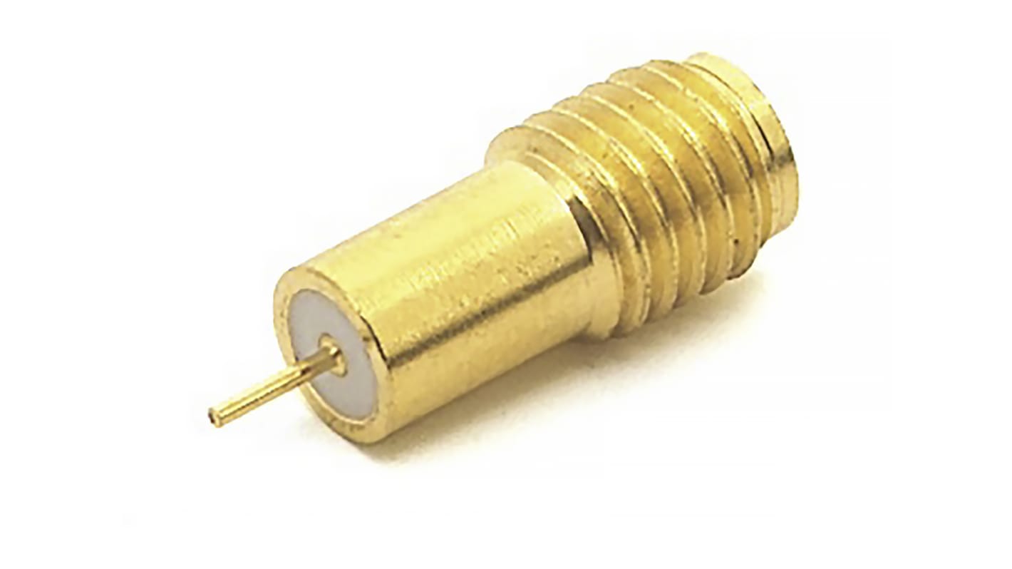 Connettore coassiale Ad angolo diritto RS PRO, Femmina, Maschio, 50Ω, Montaggio PCB