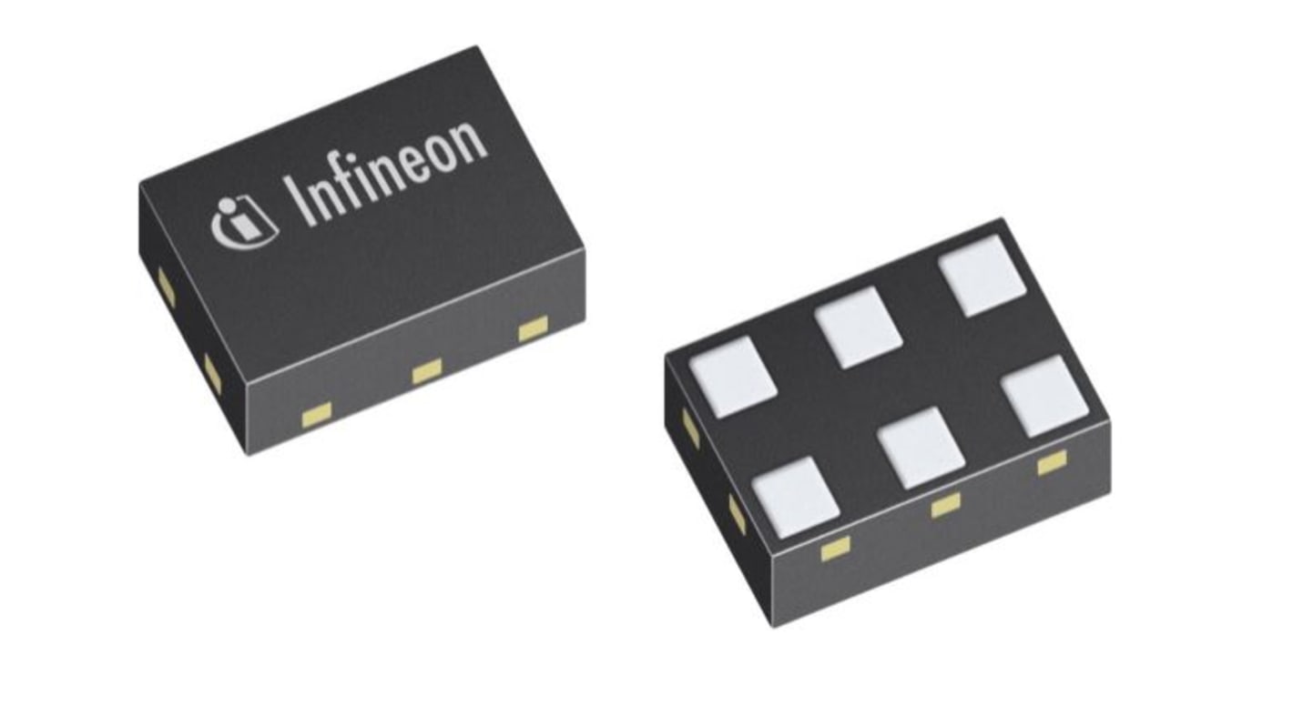 Commutateur RF BGS12SN6E6327XTSA1, 6 broches TSNP-6-2