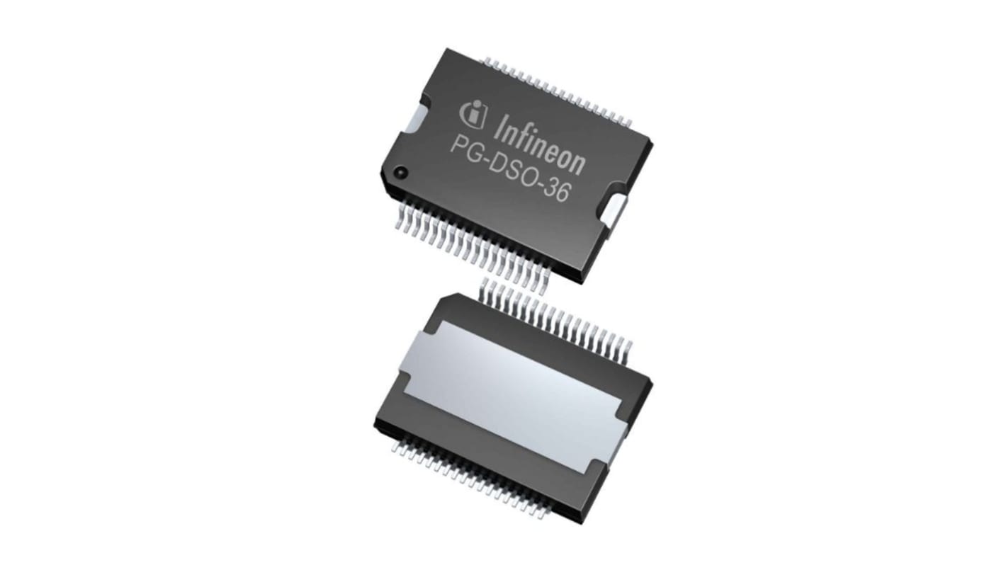 Infineon TLE6240GPAUMA1 16Low Side, Low Side Power Switch IC 36-Pin, PG-DSO