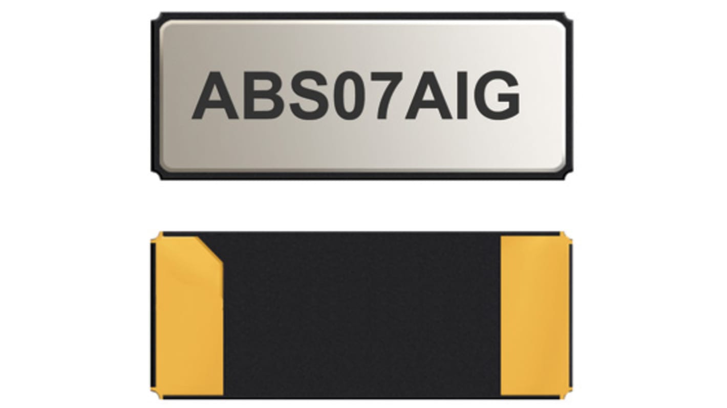 Abracon 32.768kHz Crystal Unit ±20ppm SMD 2-Pin 3.2 x 1.5 x 0.9mm