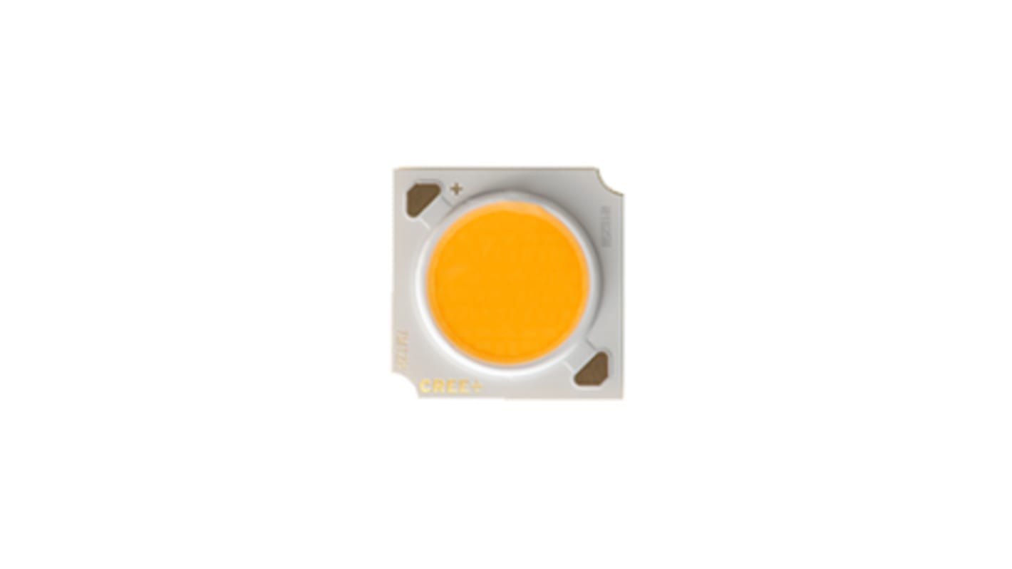 Cree LED XLamp CoB-LED, 34,6 V, 3000K, 2650 lm, Weiß, 1600 (Maximum)mA, 17.85 x 17.85 x 1.7mm, 12mm, 61W, 115°, Ra 92
