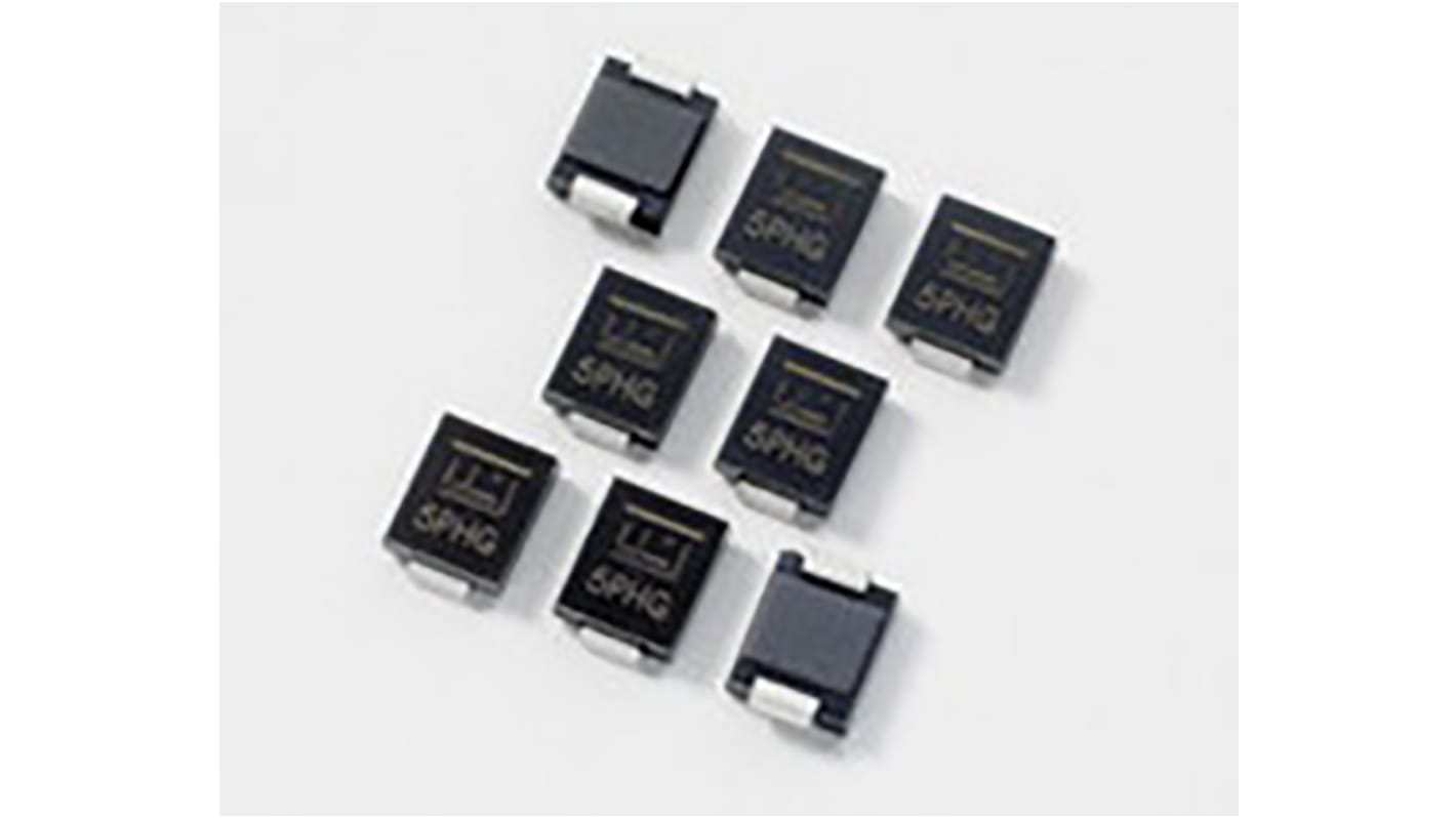 Littelfuse 双向TVS二极管, 单路, 贴片安装, 最大钳位19.9V, 最小击穿13.3V, DO-214AB (SMC)