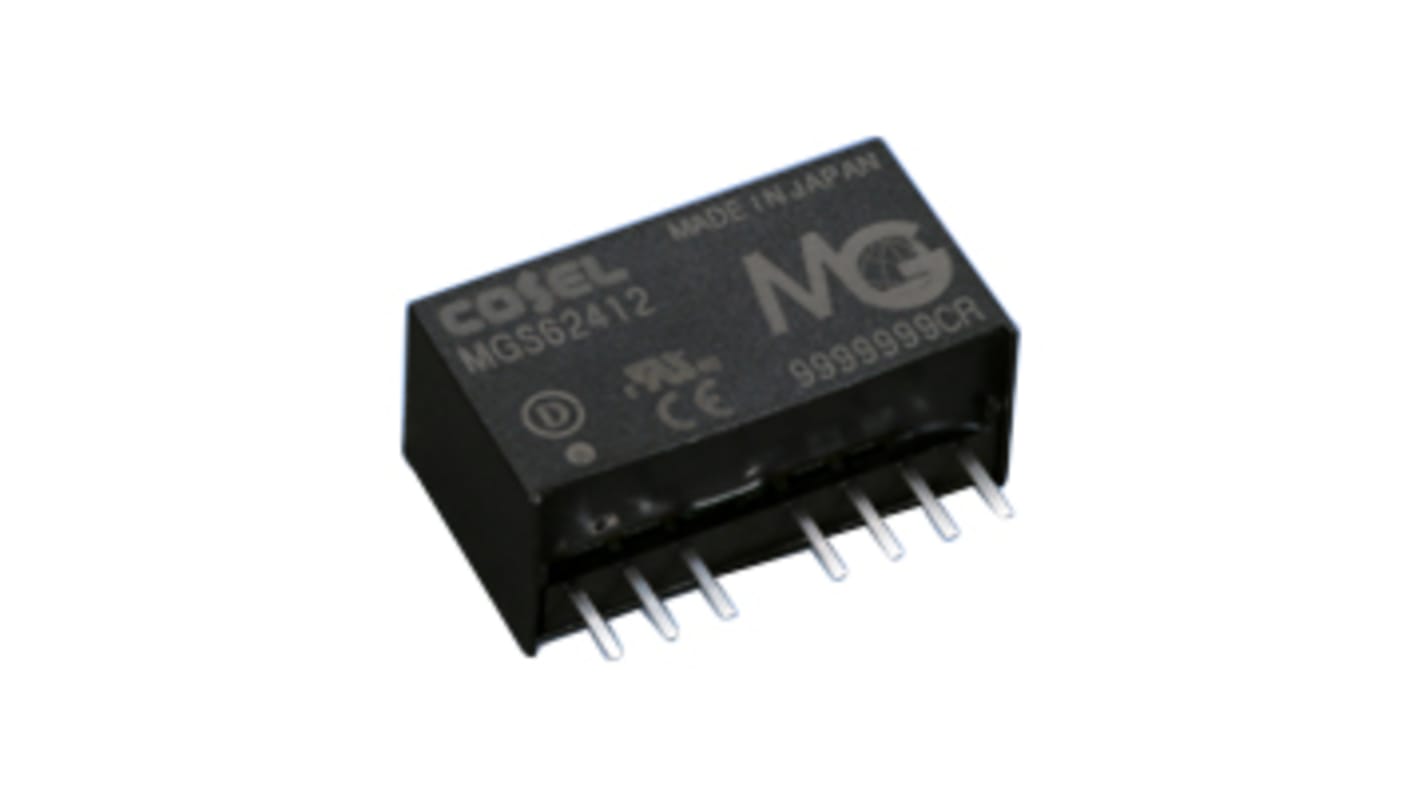 コーセル DC-DCコンバータ Vout：12V dc 4.5 → 9 V dc, 6W, MGS60512