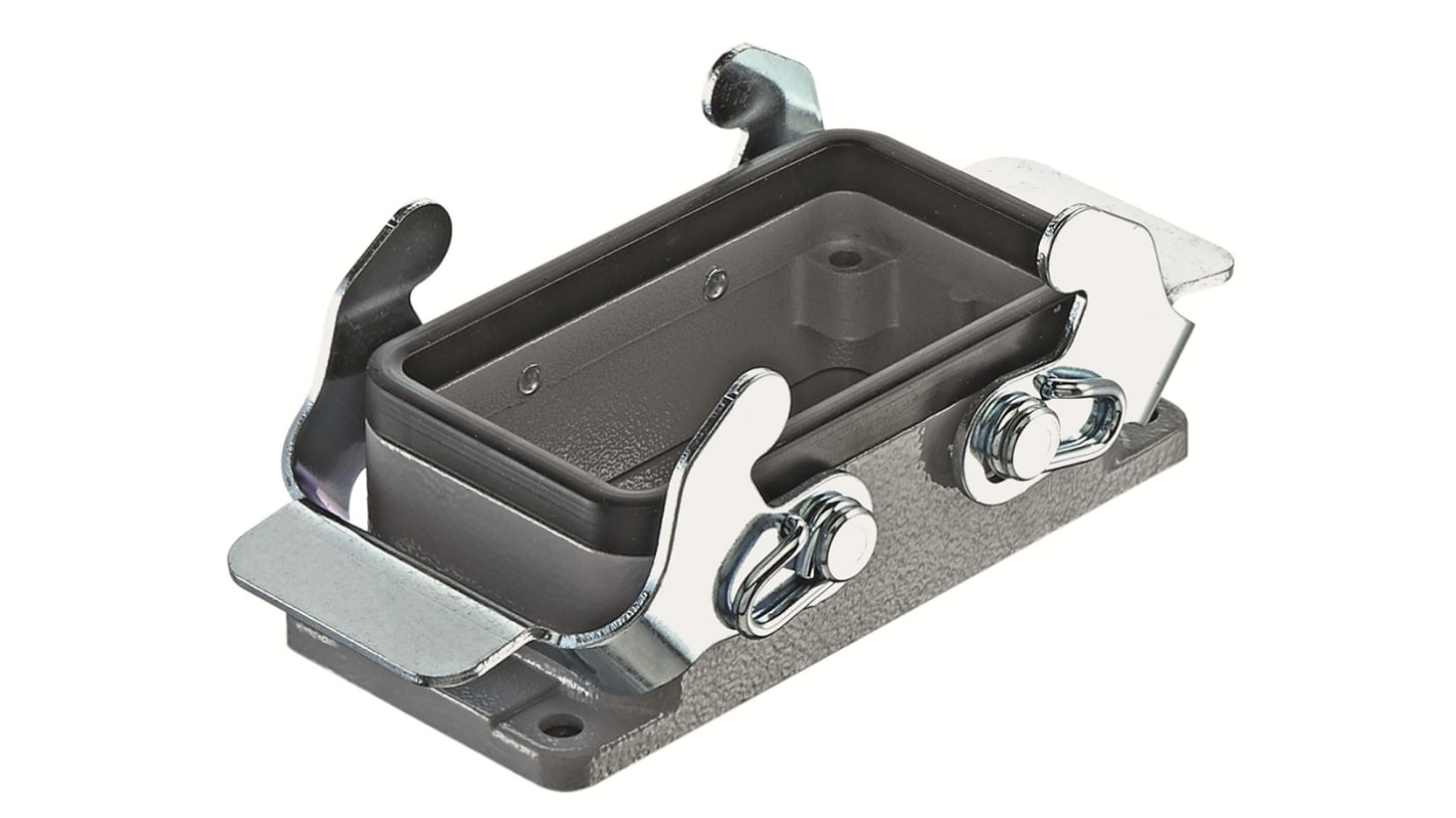RS PRO Heavy Duty Power Connector Housing, Bottom Entry 10B Range
