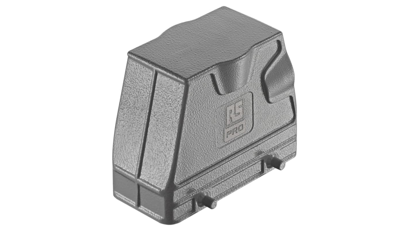 RS PRO Heavy Duty Power Connector Hood, M32 Thread, Side Entry 16B Range
