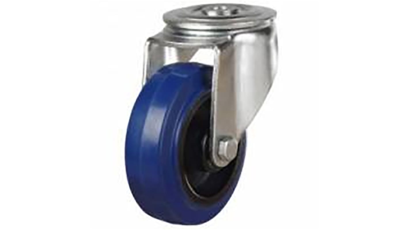 RS PRO Swivel Castor Wheel, 150kg Capacity, 80mm Wheel